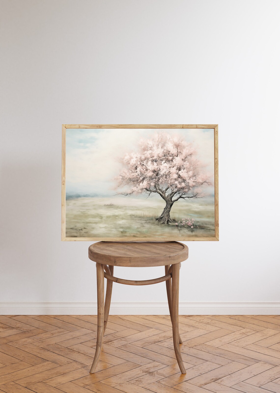 Spring Cherry Blossom Tree, Farmhouse Decor Print - Image 5