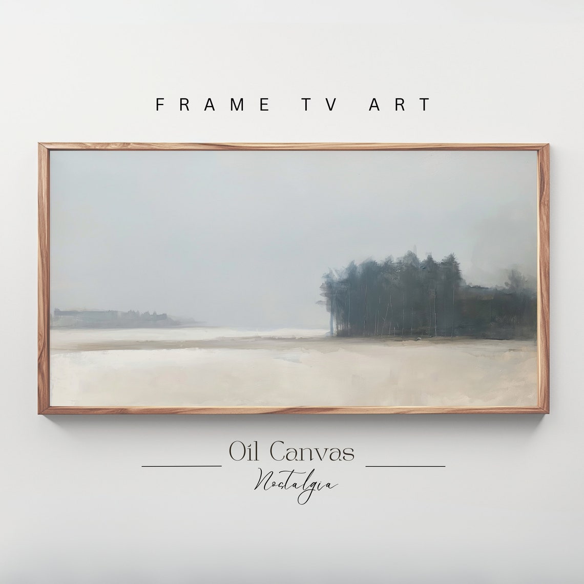 Frame Tv Art Moody Abstract Tv Art Minimalist Art