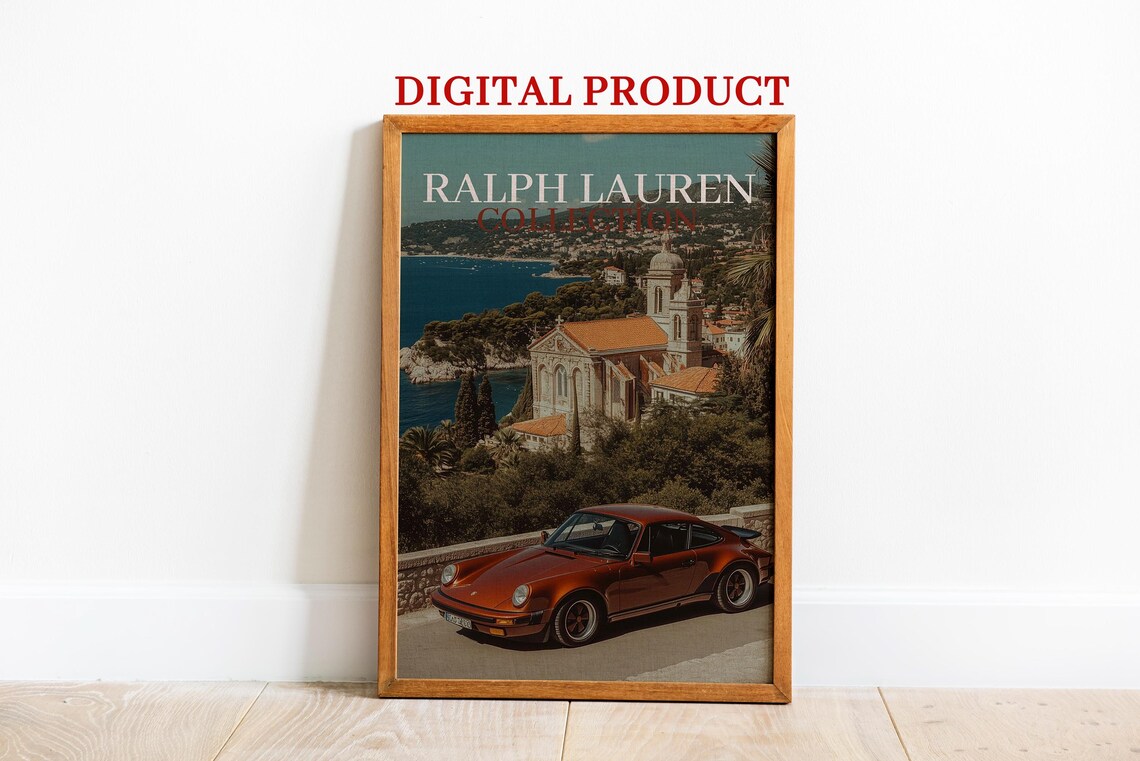 Vintage Fashion Magazine Poster Retro Canvas Wall Art Summer Collection
