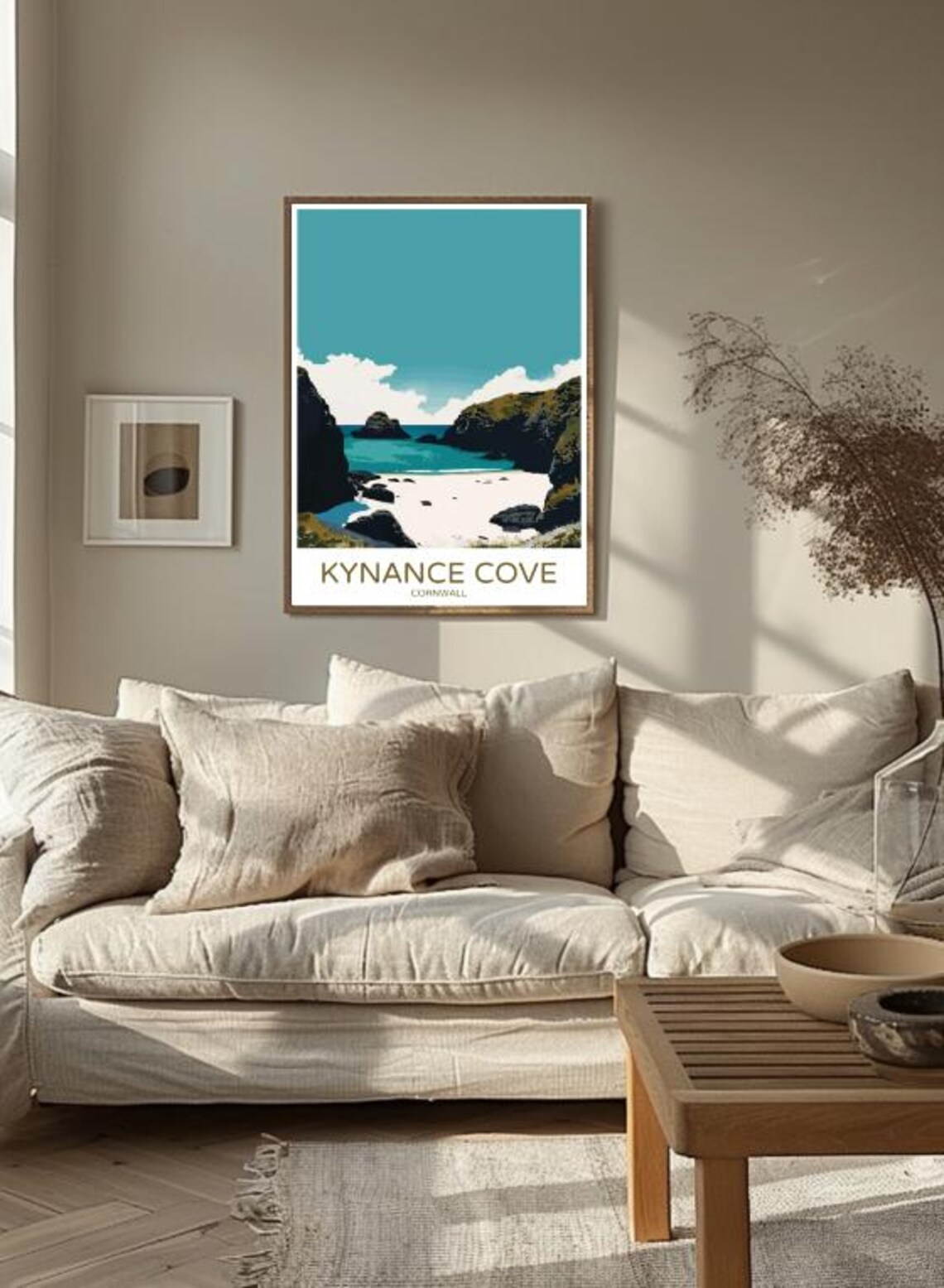 Kynance Cove Cornwall Coastal Beach Travel Poster Home Decor Gift - Image 3