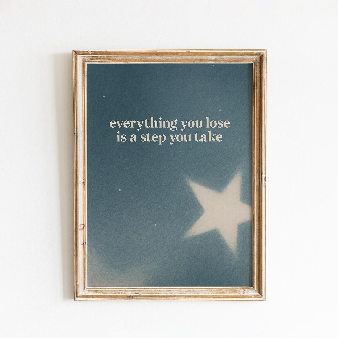Everything You Lose Starry Night Lyric Quote Taylor Swift Poster Art