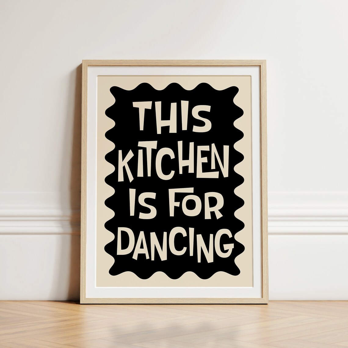 This Kitchen Is For Dancing, Mid-Century Poster