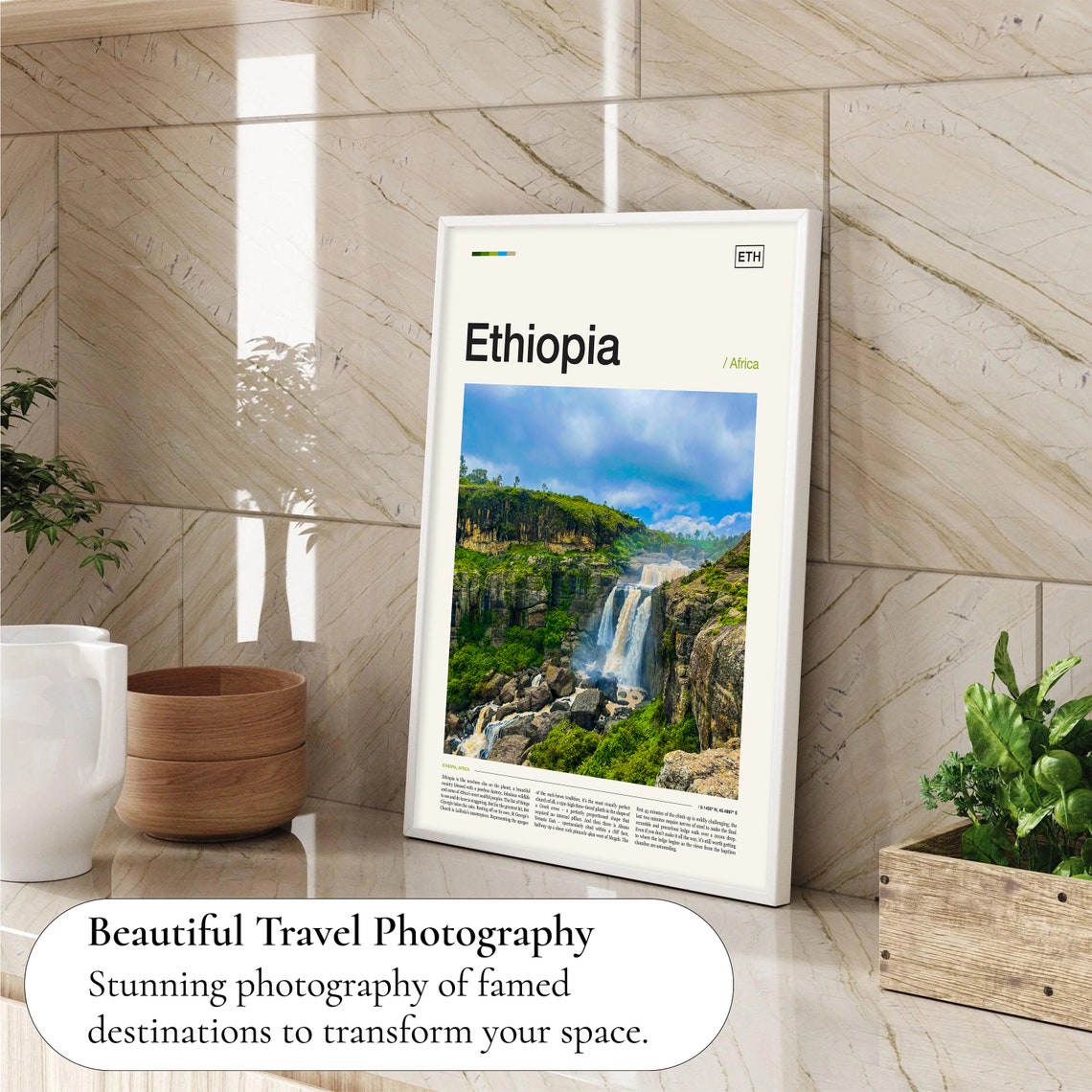 Ethiopia Print Ethiopia Poster Ethiopia Wall Art Ethiopia Art Print Ethiopia Photo Ethiopia Travel Ethiopia Africa Africa Print - Image 4