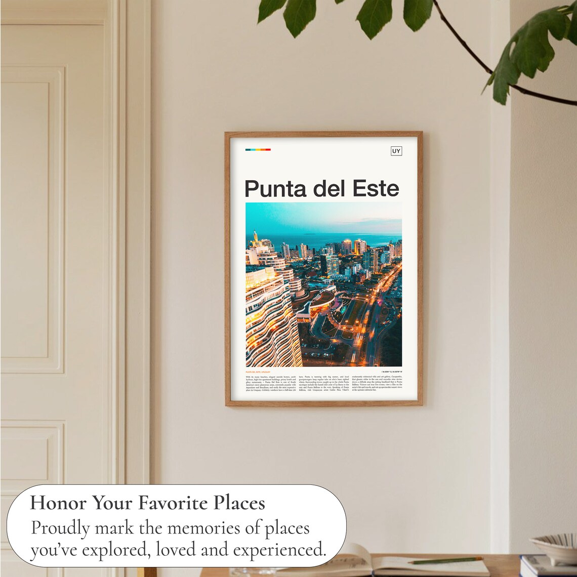Punta Del Este Travel Poster, Place Wall Art - Image 5