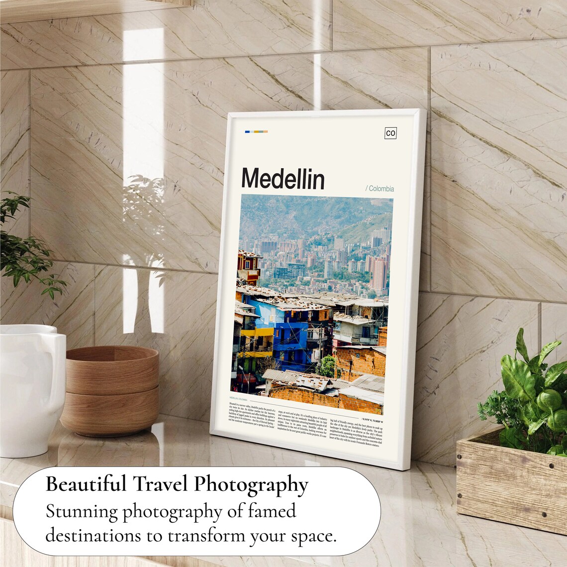 Medellin Colombia Wall Art Print - Image 4