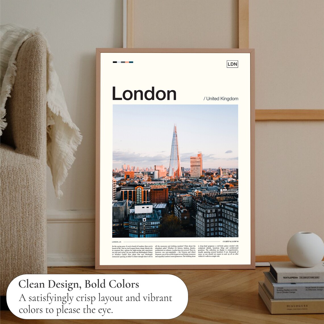 London Travel Poster, London Photography Art Print - Image 3