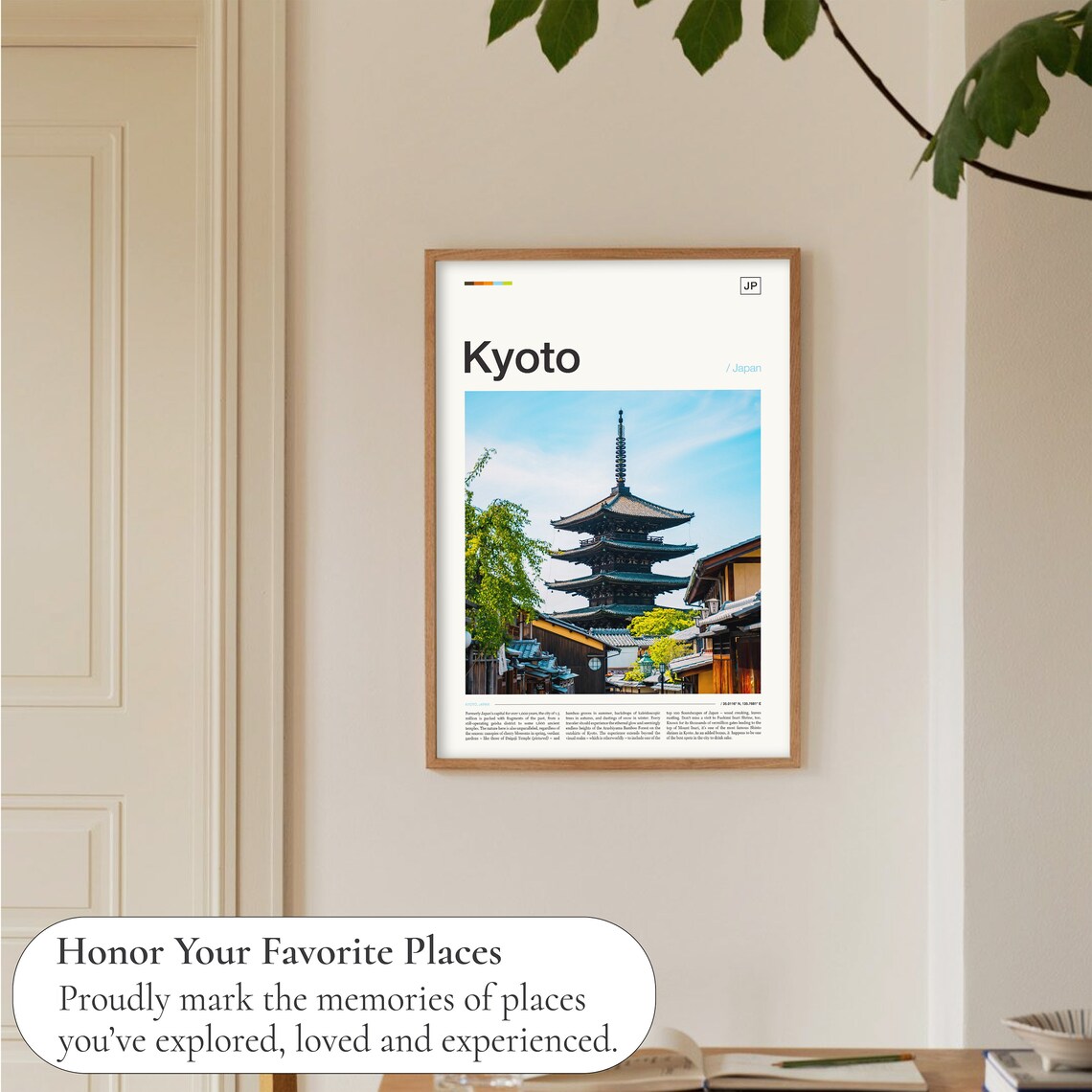 Kyoto Travel Poster, Japan Place Print - Image 5