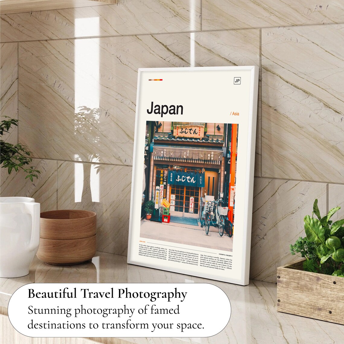 Japan Travel Poster, Japan Wall Art Print - Image 4