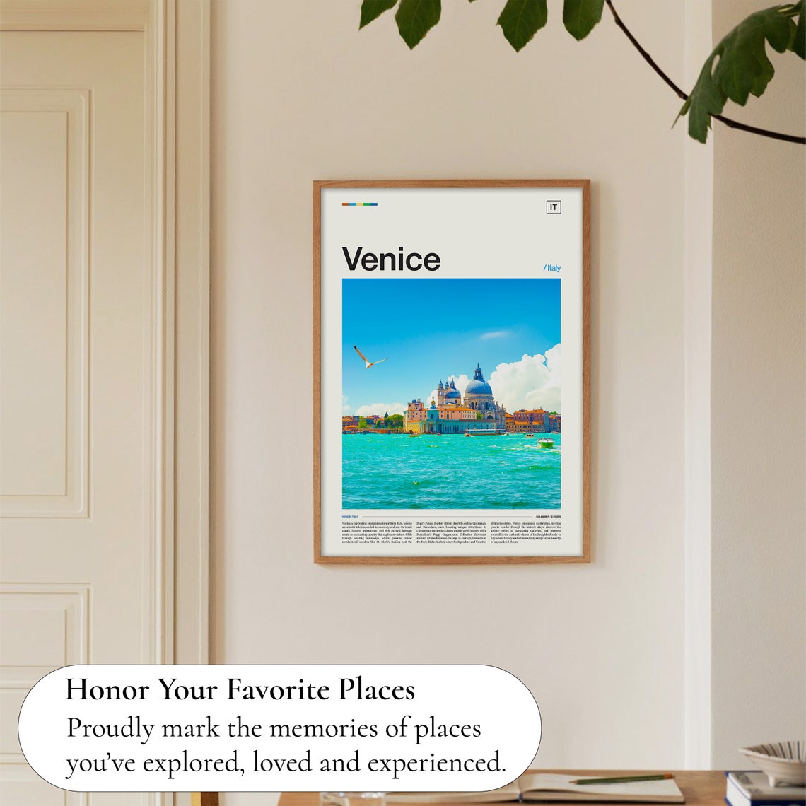 Venice Italy Venice Canal Venice Photo Venice Travel Venice Photography Venice Poster Venice Wall Art Venice Gift Italy Poster - Image 5