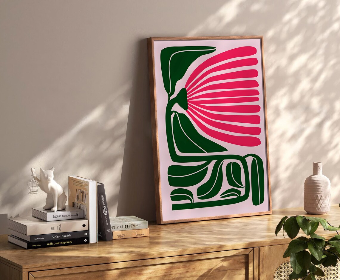 Henri Matisse Flower Boho Style Exhibition Poster Eclectic Prints Gallery Wall Art Retro Trendy Instant - Image 2