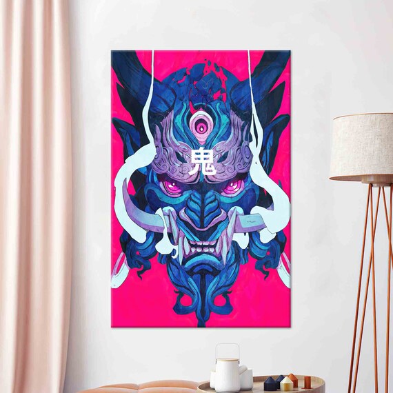 Dragon Wall Art Modern Artwork Fantastic Wall Art Pink And Blue Art 3d Tempered Glass Dragon Wallpaper Living Room Wall Art