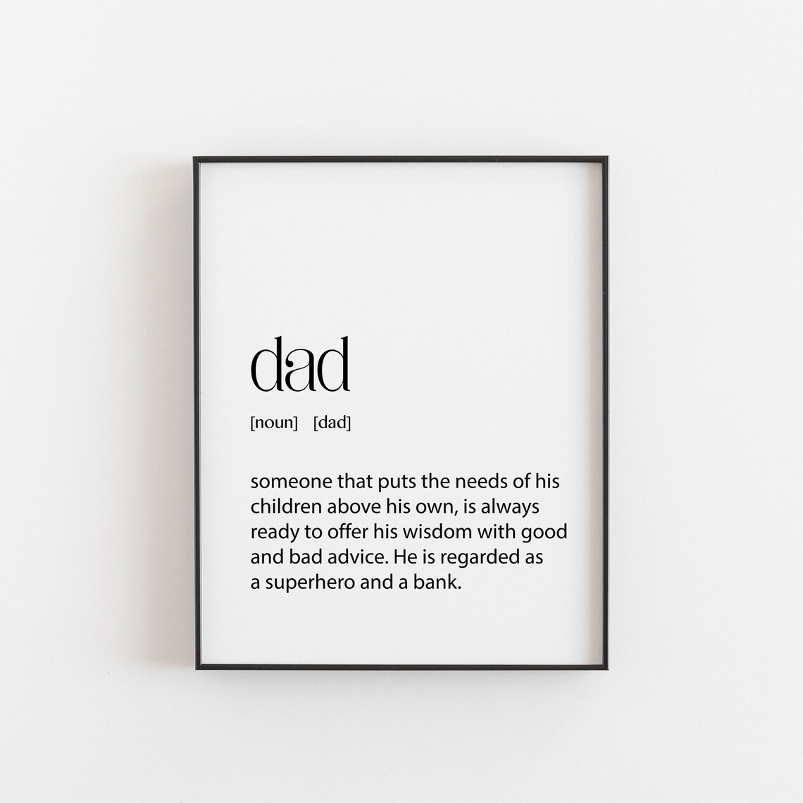 Dad Gift, Fathers Day Gift From Daughter Son