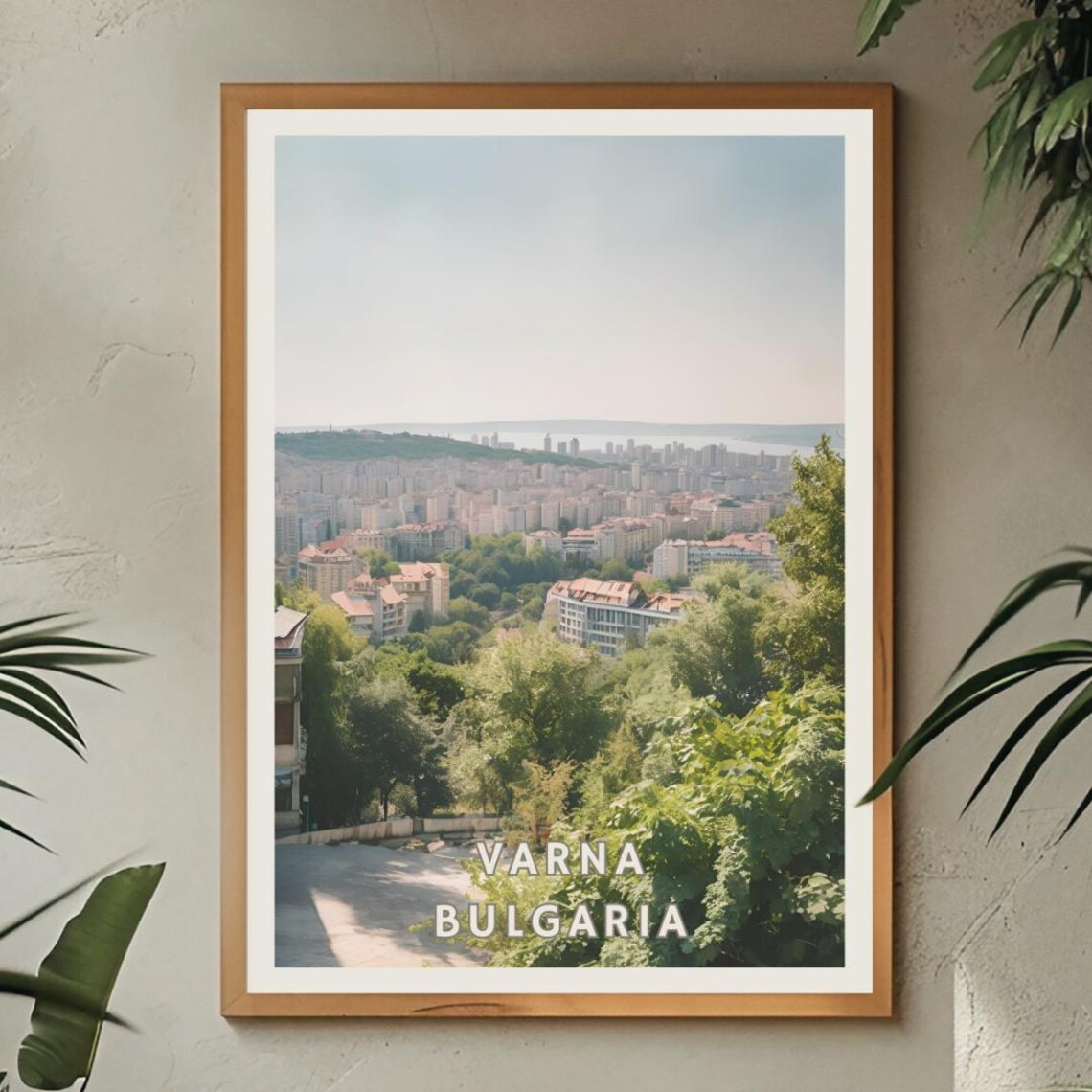 Varna Bulgaria Travel Poster, Black Sea Coast - Image 3
