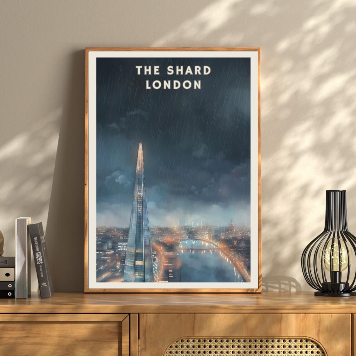 The Shard London, Modern City Skyline Art Print - Image 3