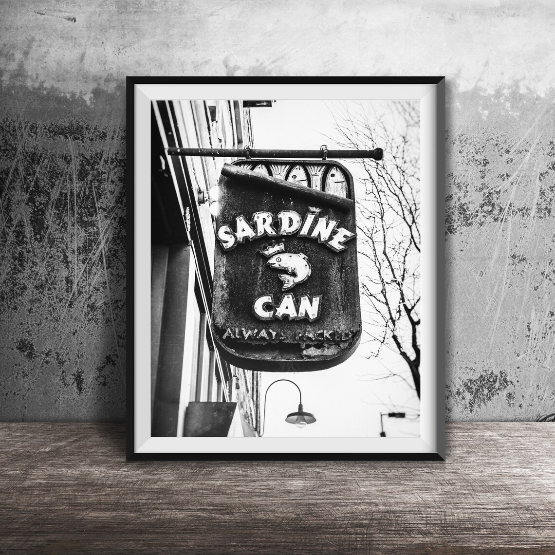 Sardine Can Bar Sign, Green Bay Wisconsin Poster Print - Image 2