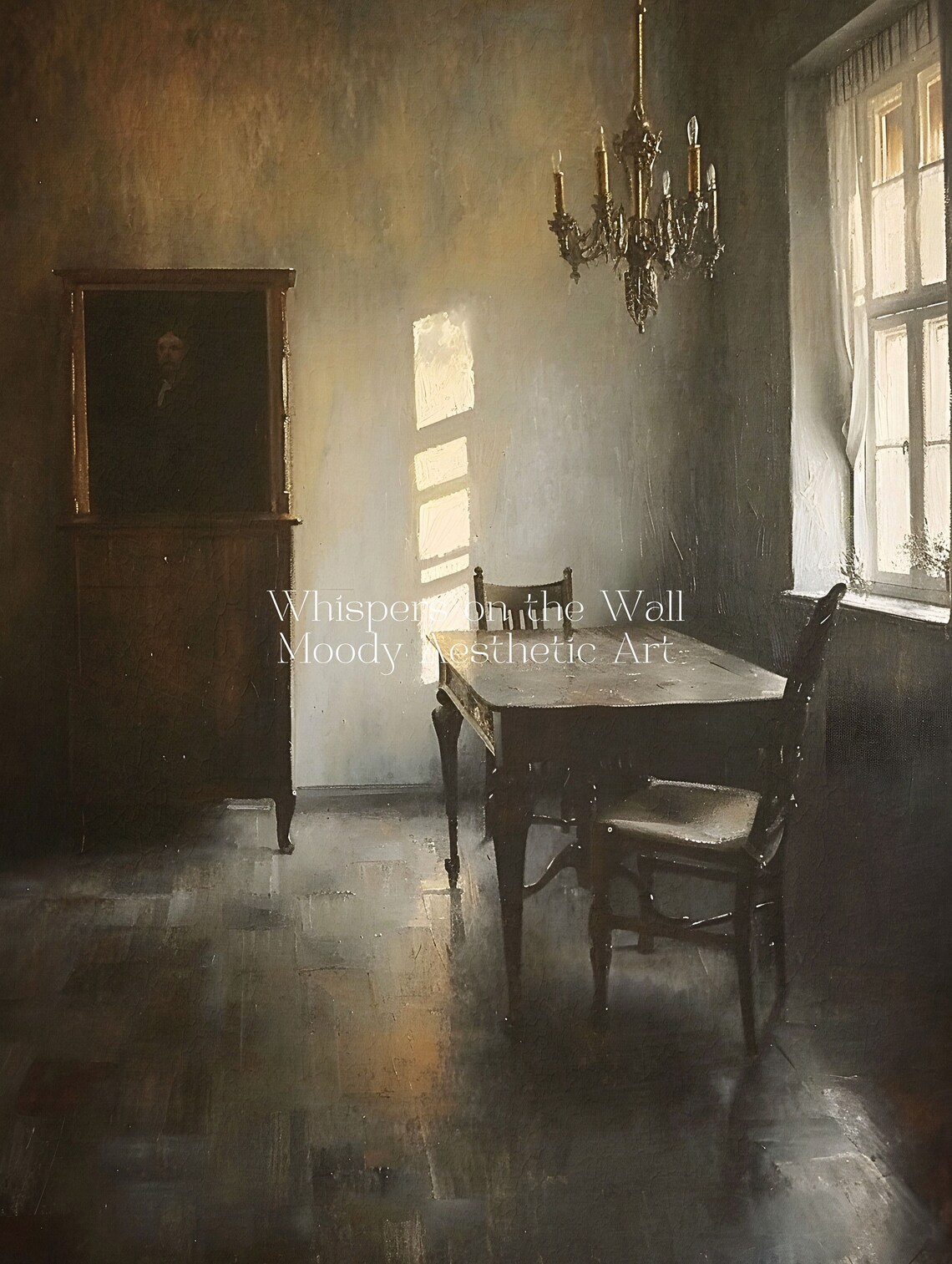 Evening Light Dark Academia Still Life Art Print - Image 5
