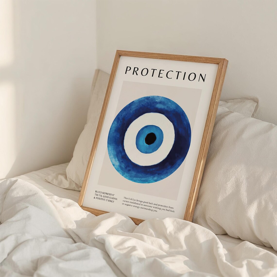 Evil Eye Protection Matisse Abstract Art Print