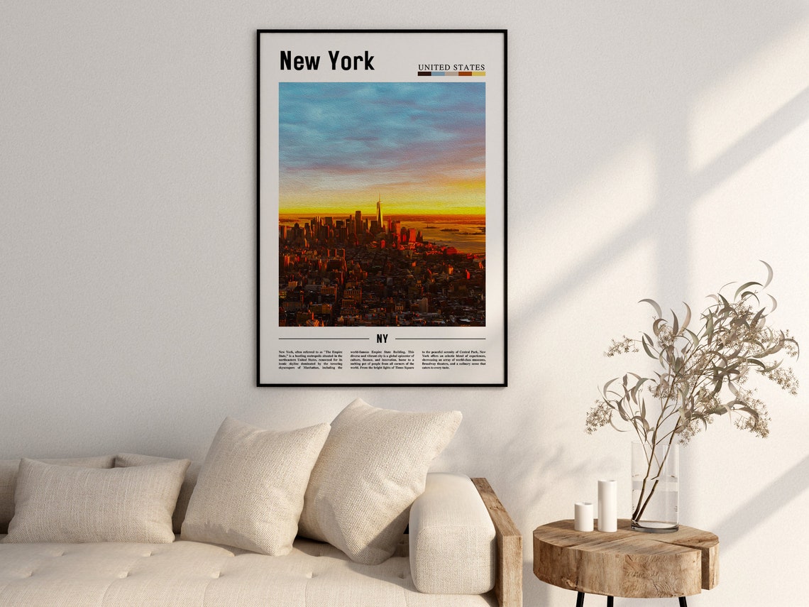 New York Poster New York Print New York Wall Art Ny Photo Ny Poster Ny Print New York Photo Travel Poster - Image 2