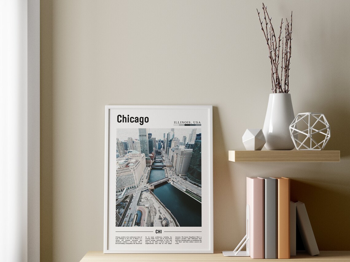 Chicago Travel Poster, United States Photo - Image 3