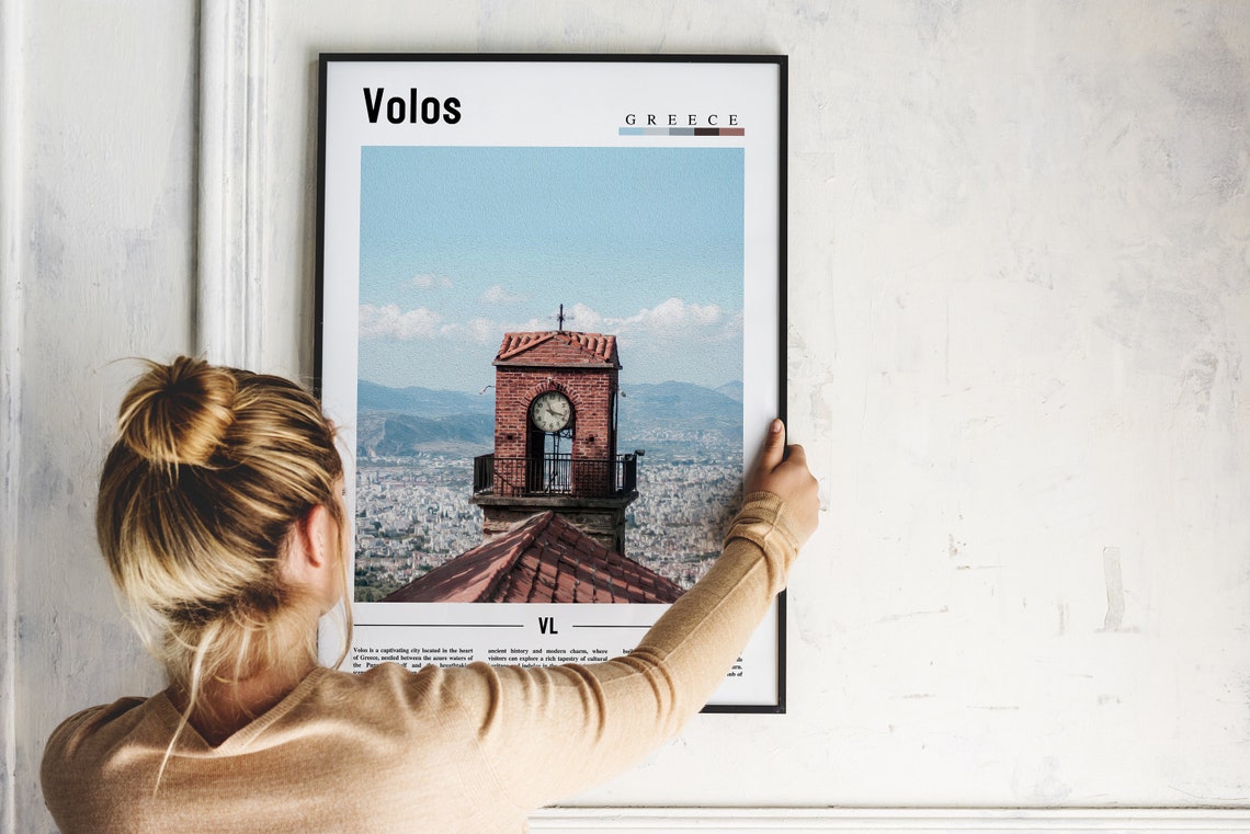 Volos Poster Volos Print Volos Wall Art Europe Photo Europe Poster Europe Print Travel Poster - Image 5