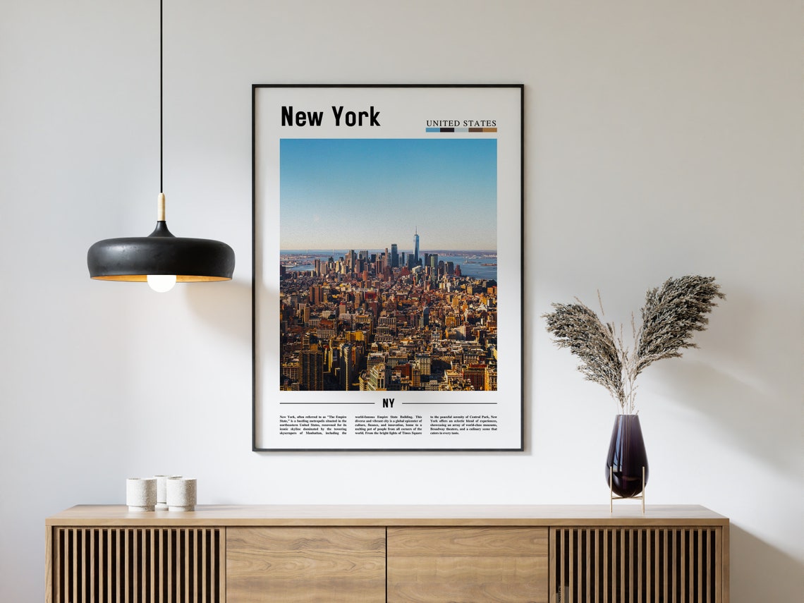 New York Poster New York Print New York Wall Art Ny Photo Ny Poster Ny Print New York Photo Travel Poster - Image 4