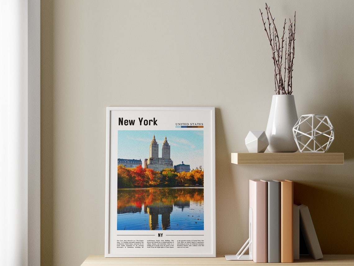 New York Poster New York Print New York Wall Art Ny Photo Ny Poster Ny Print New York Photo Travel Poster - Image 3