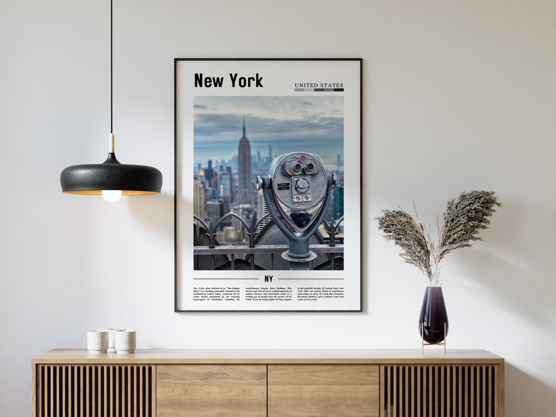 New York Poster New York Print New York Wall Art Ny Photo Ny Poster Ny Print New York Photo Travel Poster - Image 4