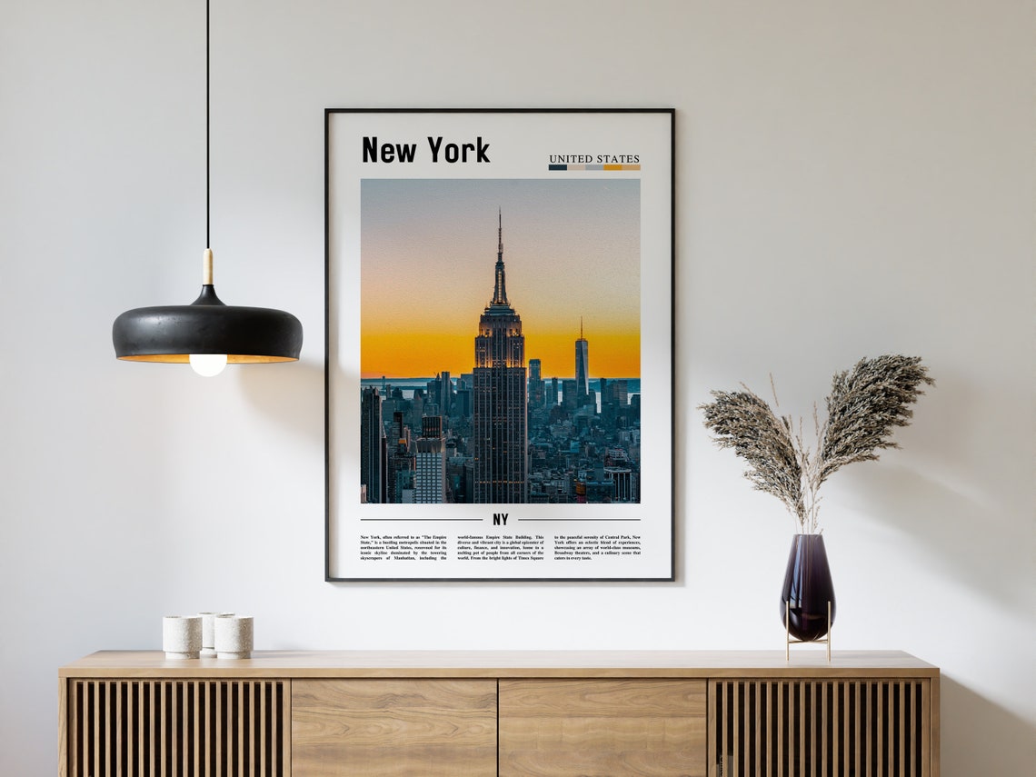 New York Poster New York Print New York Wall Art Ny Photo Ny Poster Ny Print New York Photo Travel Poster - Image 4