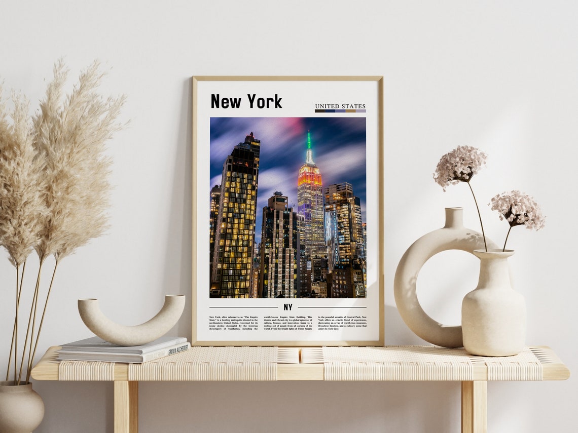 New York Poster New York Print New York Wall Art Ny Photo Ny Poster Ny Print New York Photo Travel Poster - Image 6