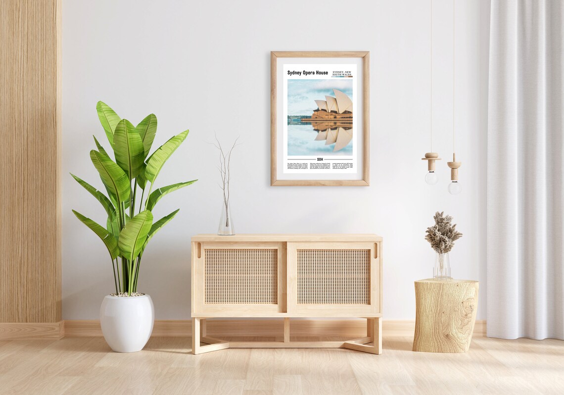 Sydney Opera House, Minimal Travel Poster - Image 4