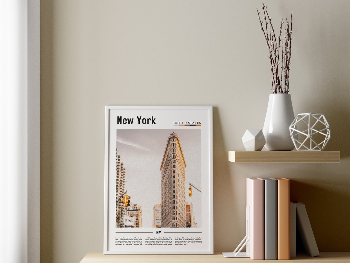New York Poster New York Print New York Wall Art Ny Photo Ny Poster Ny Print New York Photo Travel Poster - Image 3
