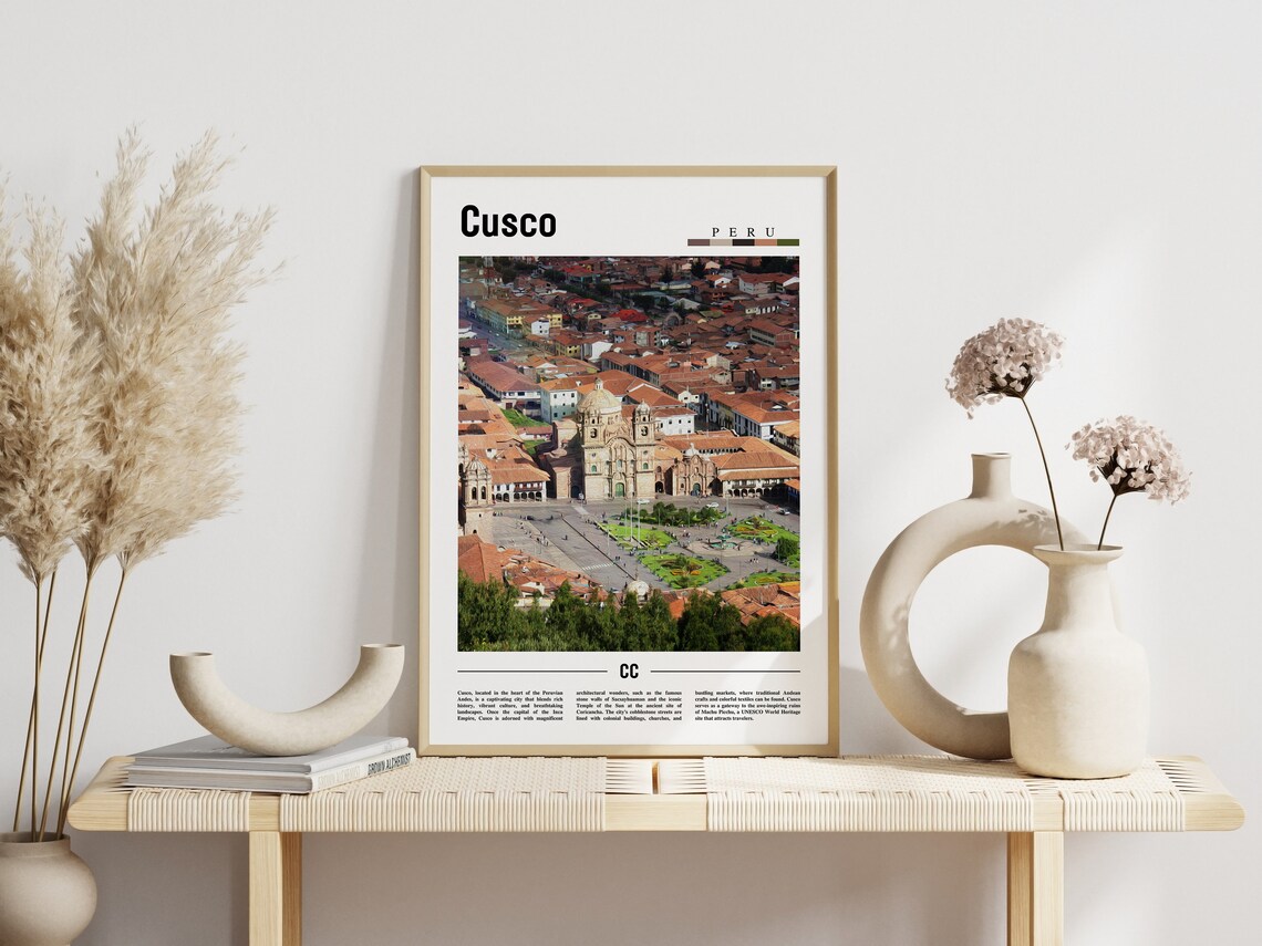 Cusco Travel Poster, South America Travel Print - Image 6