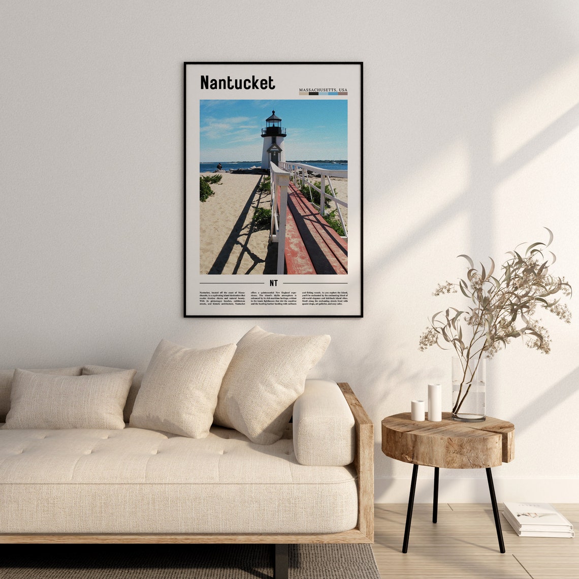 Nantucket Poster Nantucket Print Nantucket Wall Art United States Photo United States Poster United States Print - Image 2