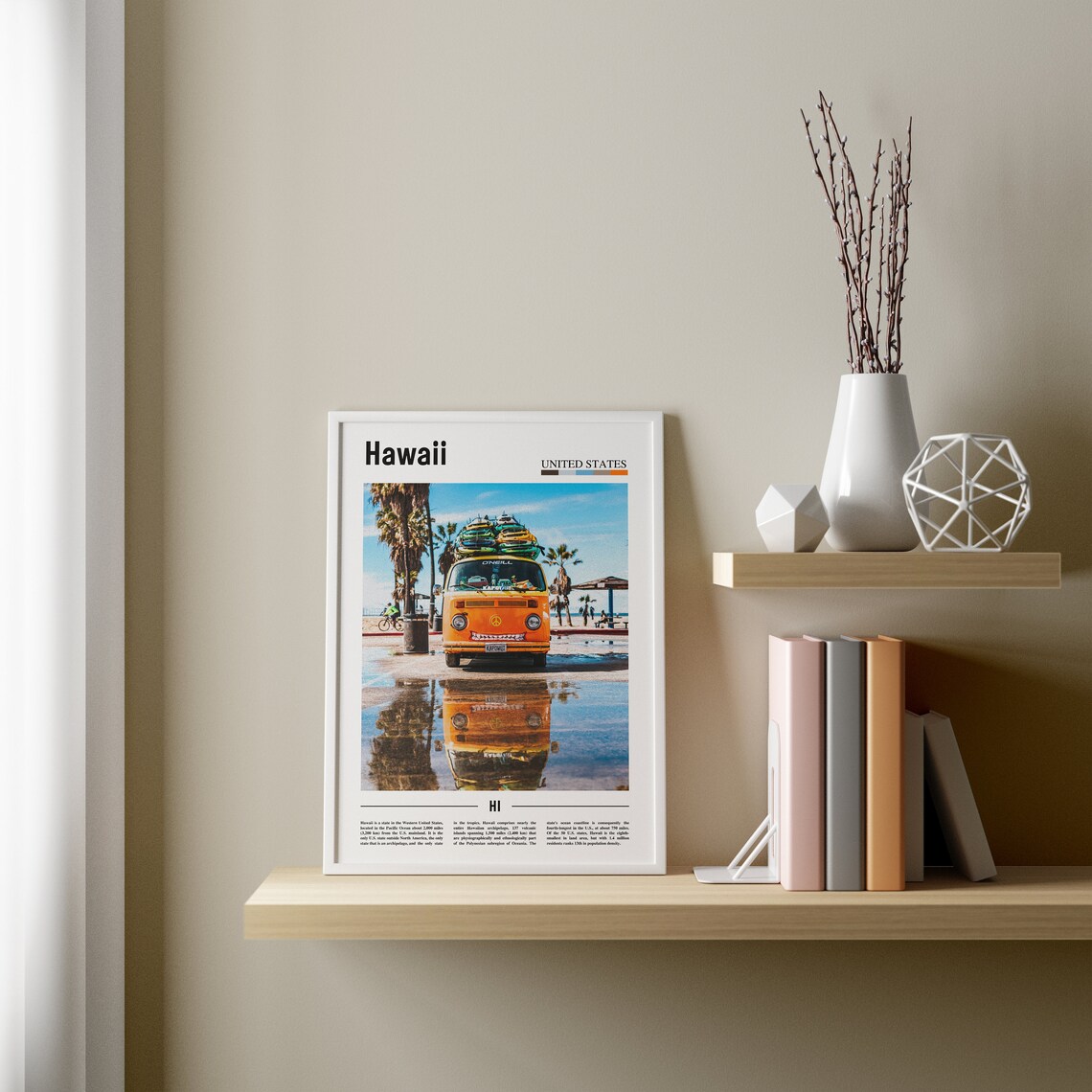 Hawaii Travel Poster, United States Photo - Image 3