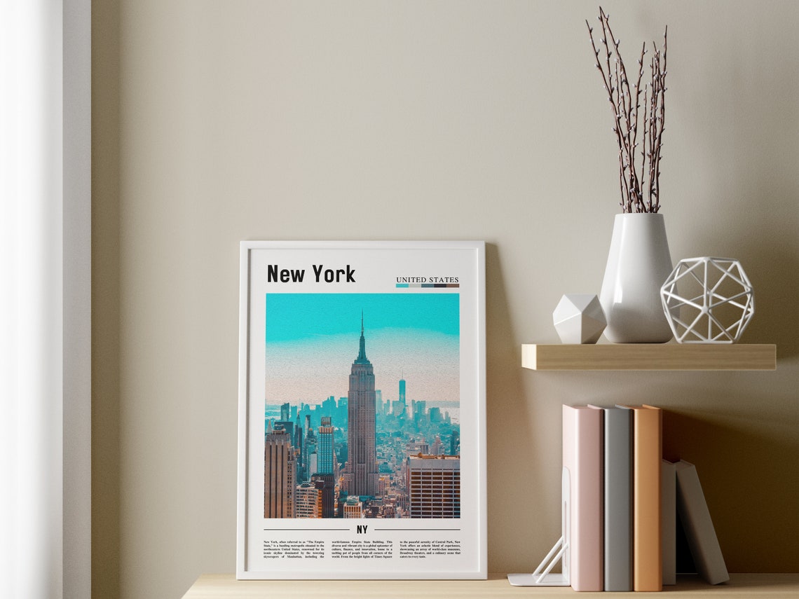 New York Travel Poster, New York Photo - Image 3
