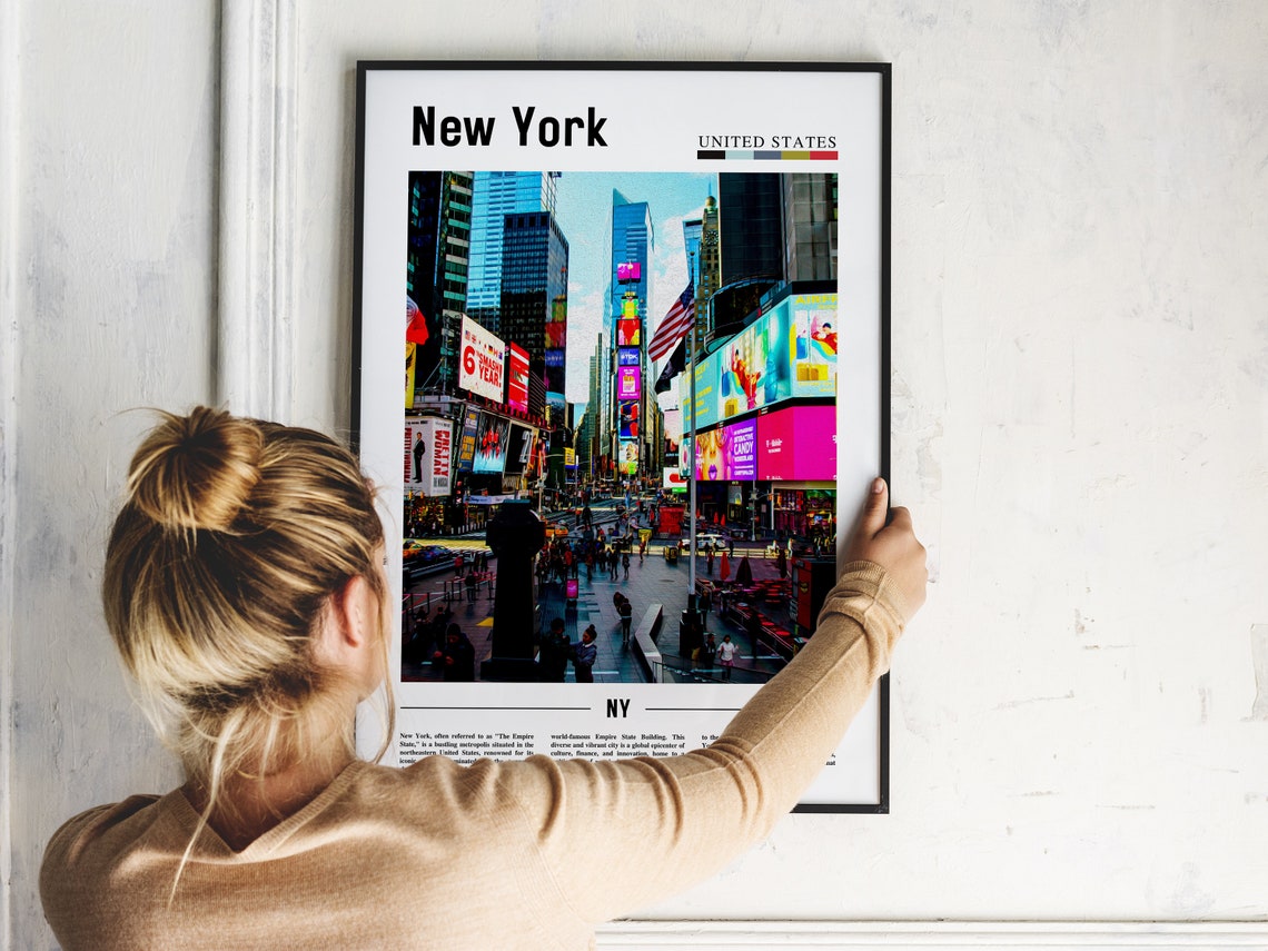 New York Travel Poster, NYC Photo Print - Image 5
