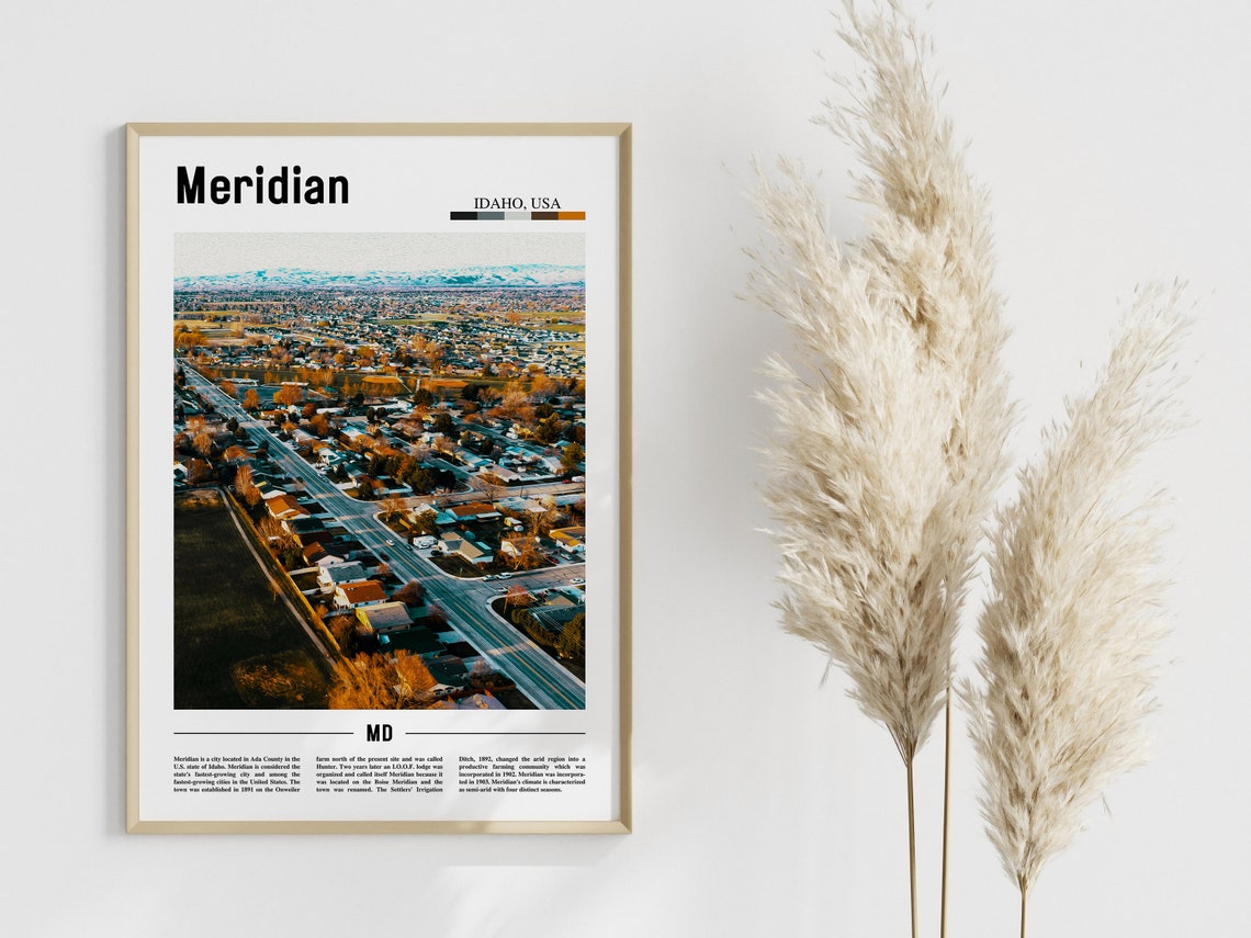Meridian Poster Meridian Print Meridian Wall Art United States Photo United States Poster United States Print - Image 3