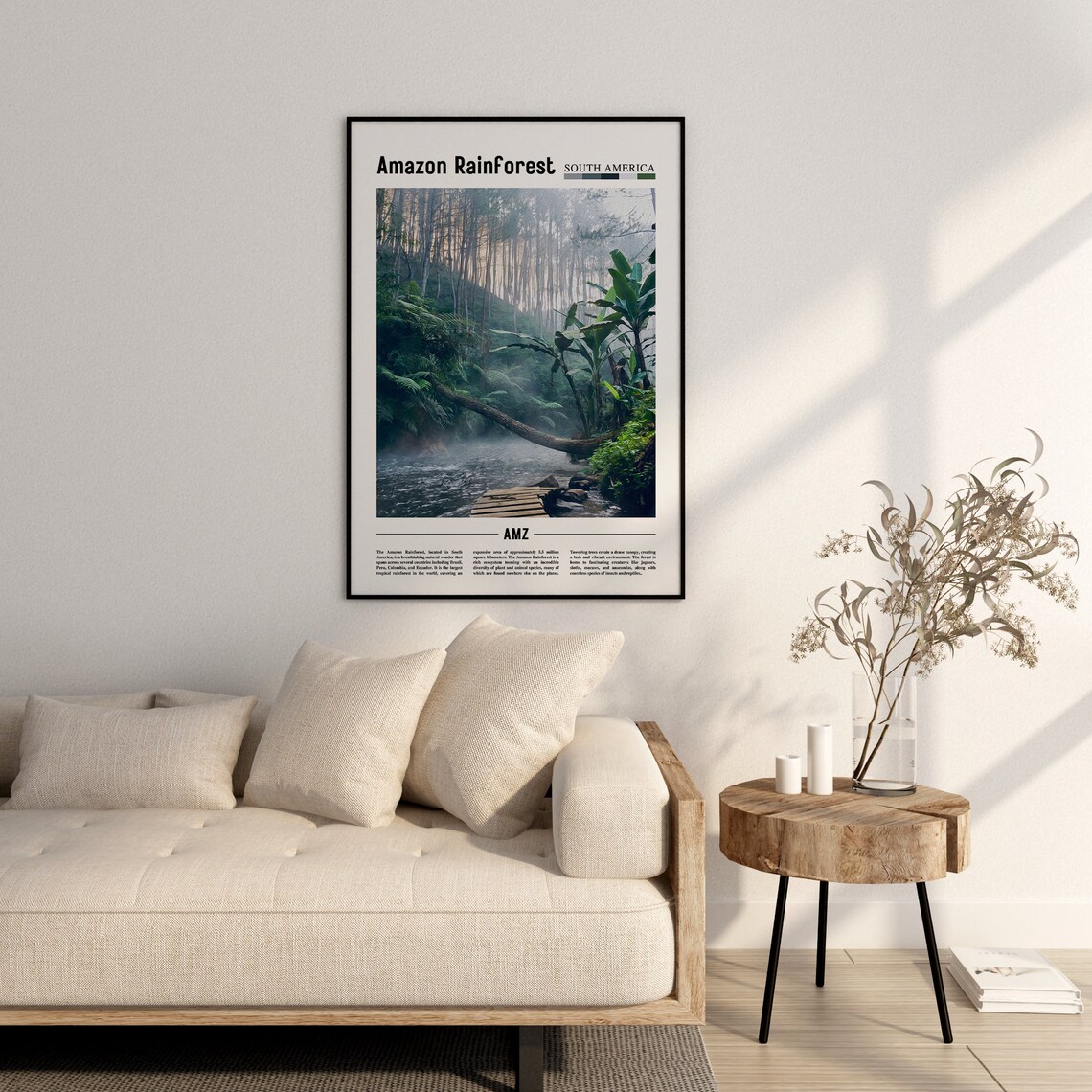 Amazon Rainforest, South America Travel Poster - Image 2