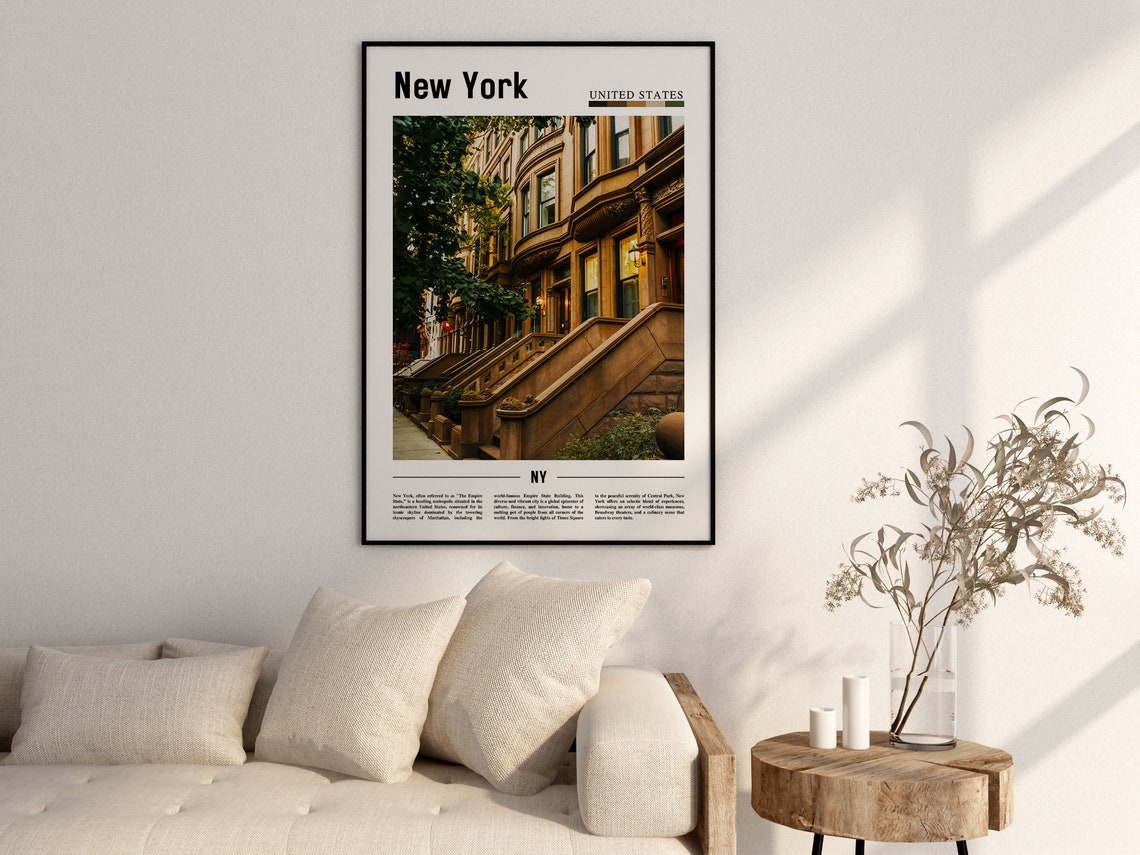 New York Poster New York Print New York Wall Art Ny Photo Ny Poster Ny Print New York Photo Travel Poster - Image 2