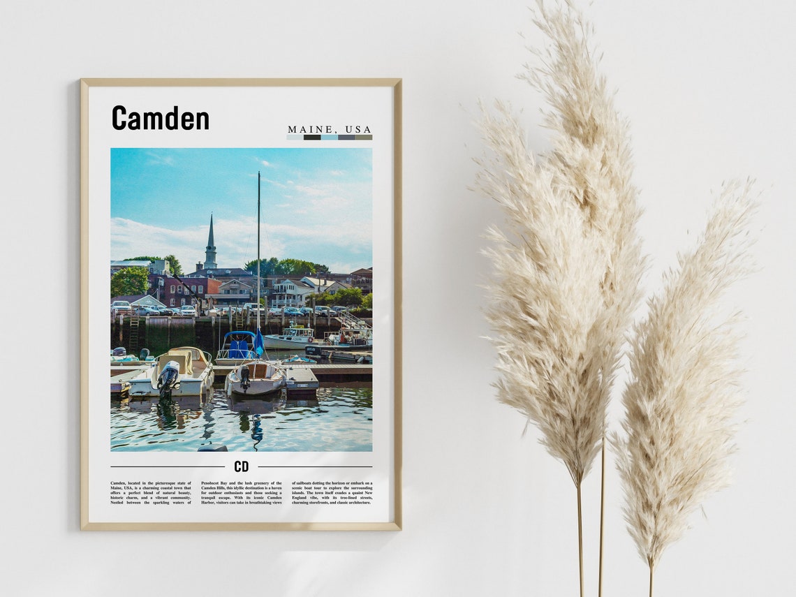 Camden Poster Camden Print Camden Wall Art United States Photo United States Poster United States Print - Image 4