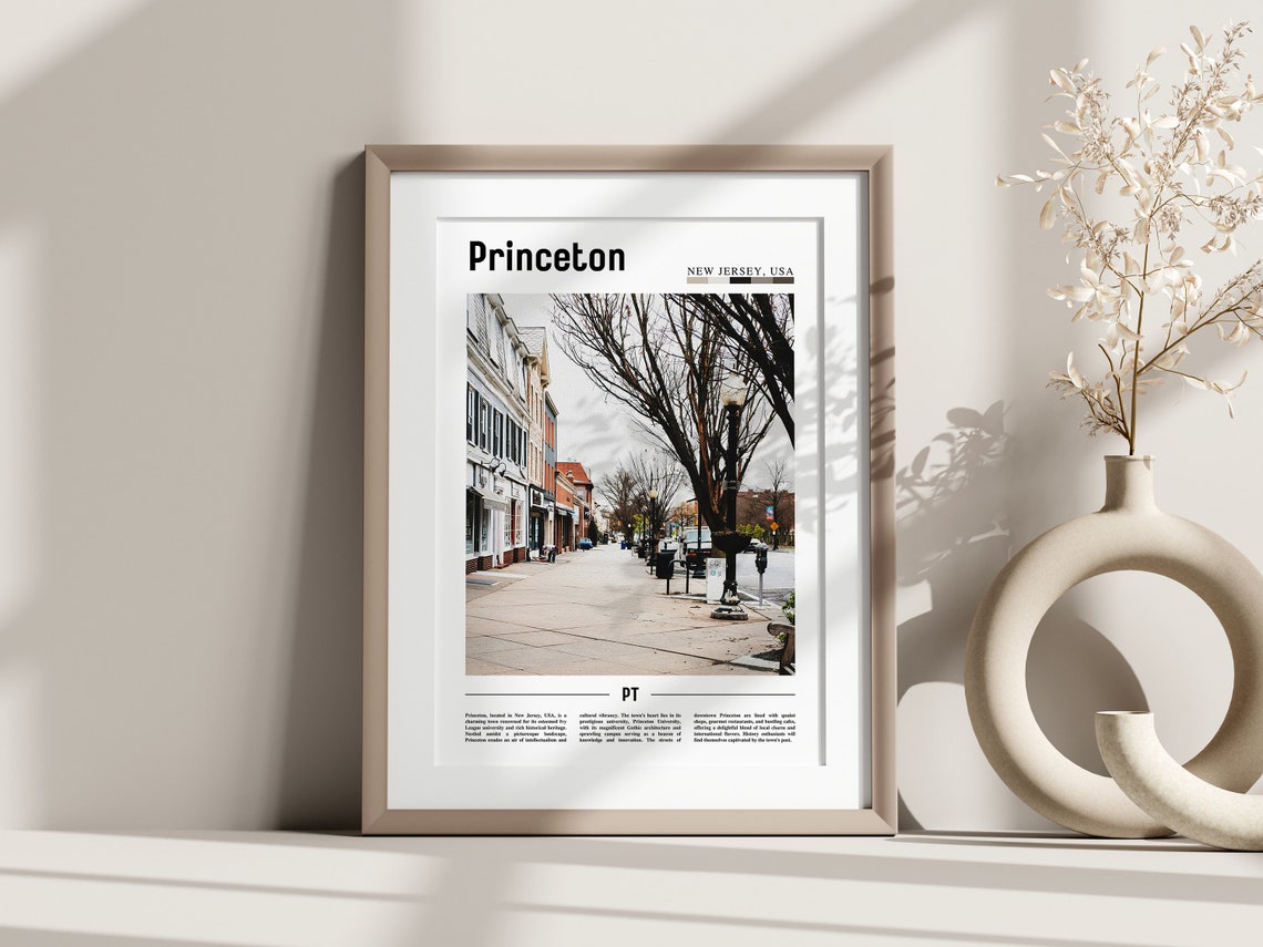 Princeton Poster Princeton Print Princeton Wall Art United States Photo United States Poster United States Print - Image 3