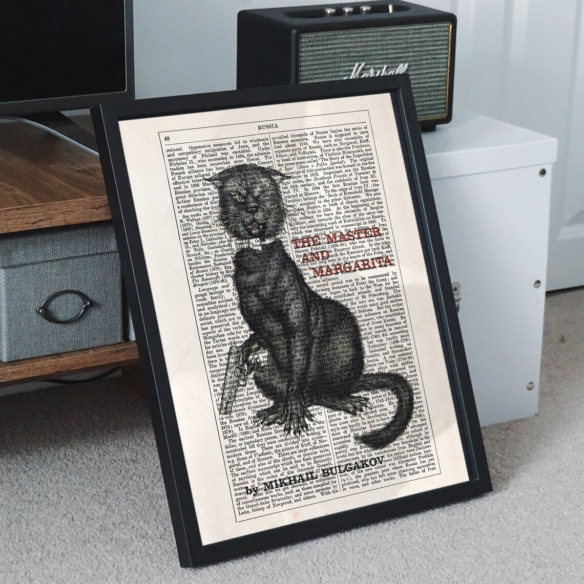 The Master And Margarita, Literary Poster Art Print - Image 3