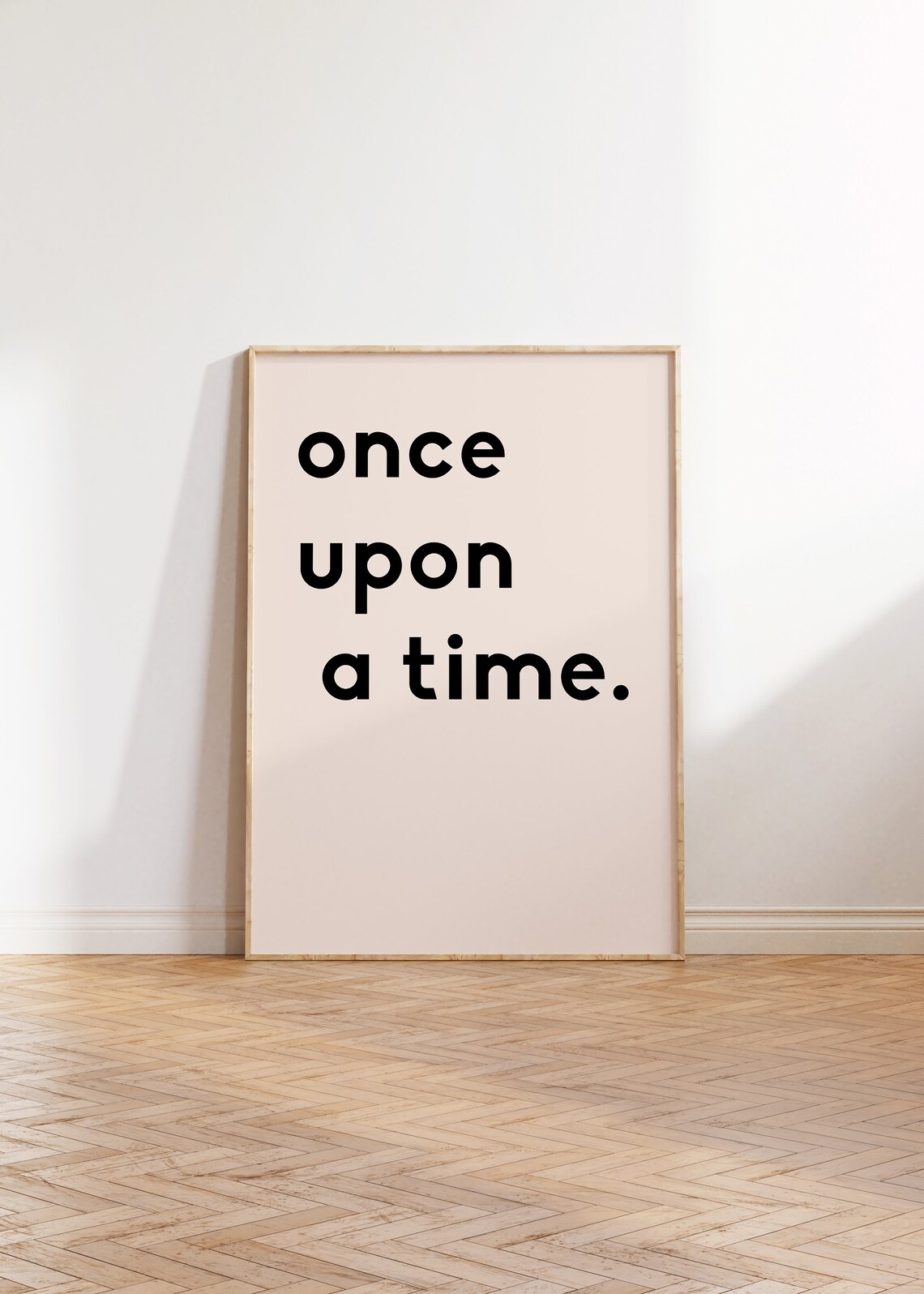 Once Upon A Time Kids Reading Poster, Read Corner