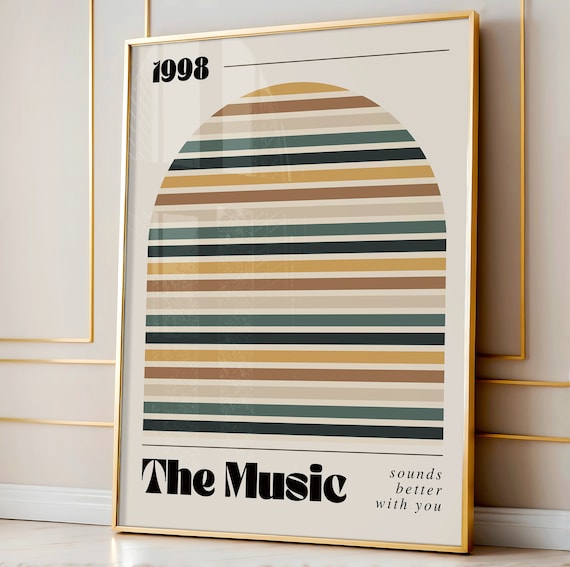 Music Sounds Better Music Wall Decor Art Print