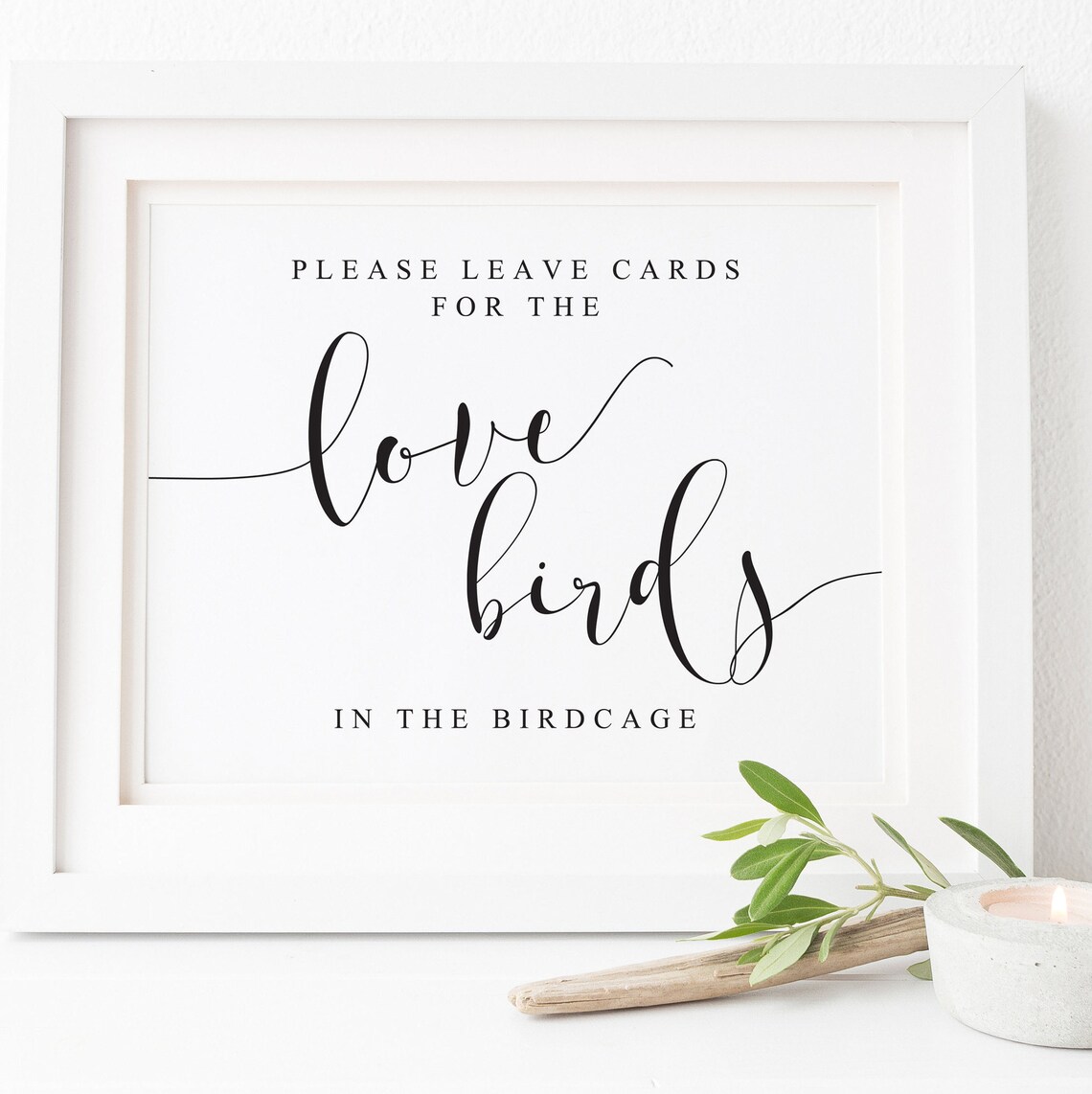 Wedding Birdcage Sign, Wedding Card Holder
