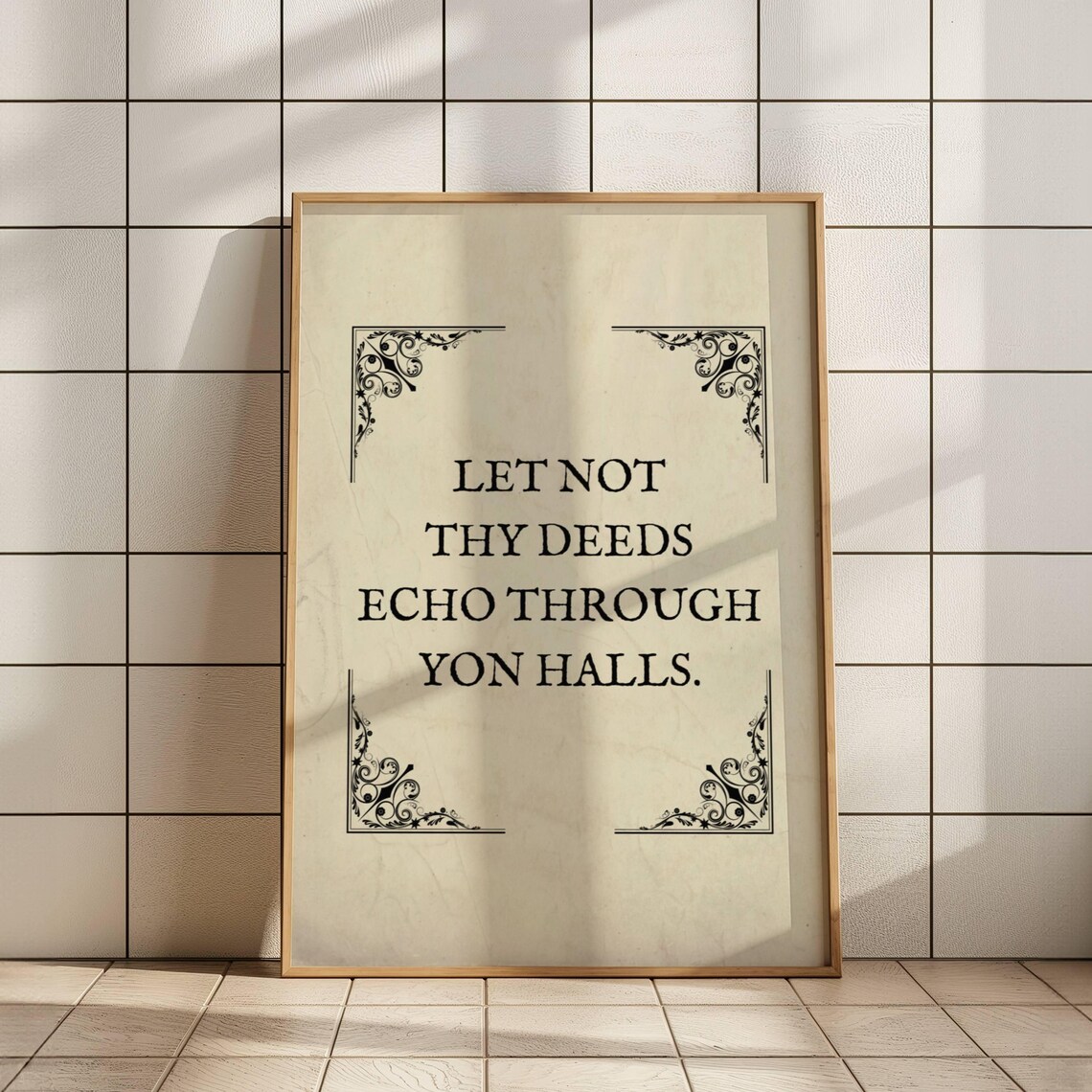 Funny Bathroom Vintage Toilet Humor Art Print