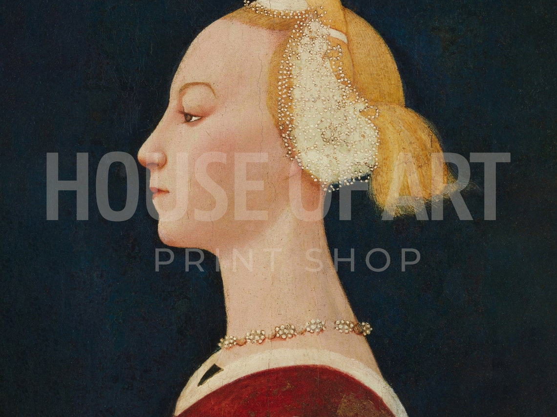 Frame Tv Art 4k Classic Portrait Of A Young Woman Oil Painting Vintage Female Artwork Antique Depiction Beautiful Woman - Image 2