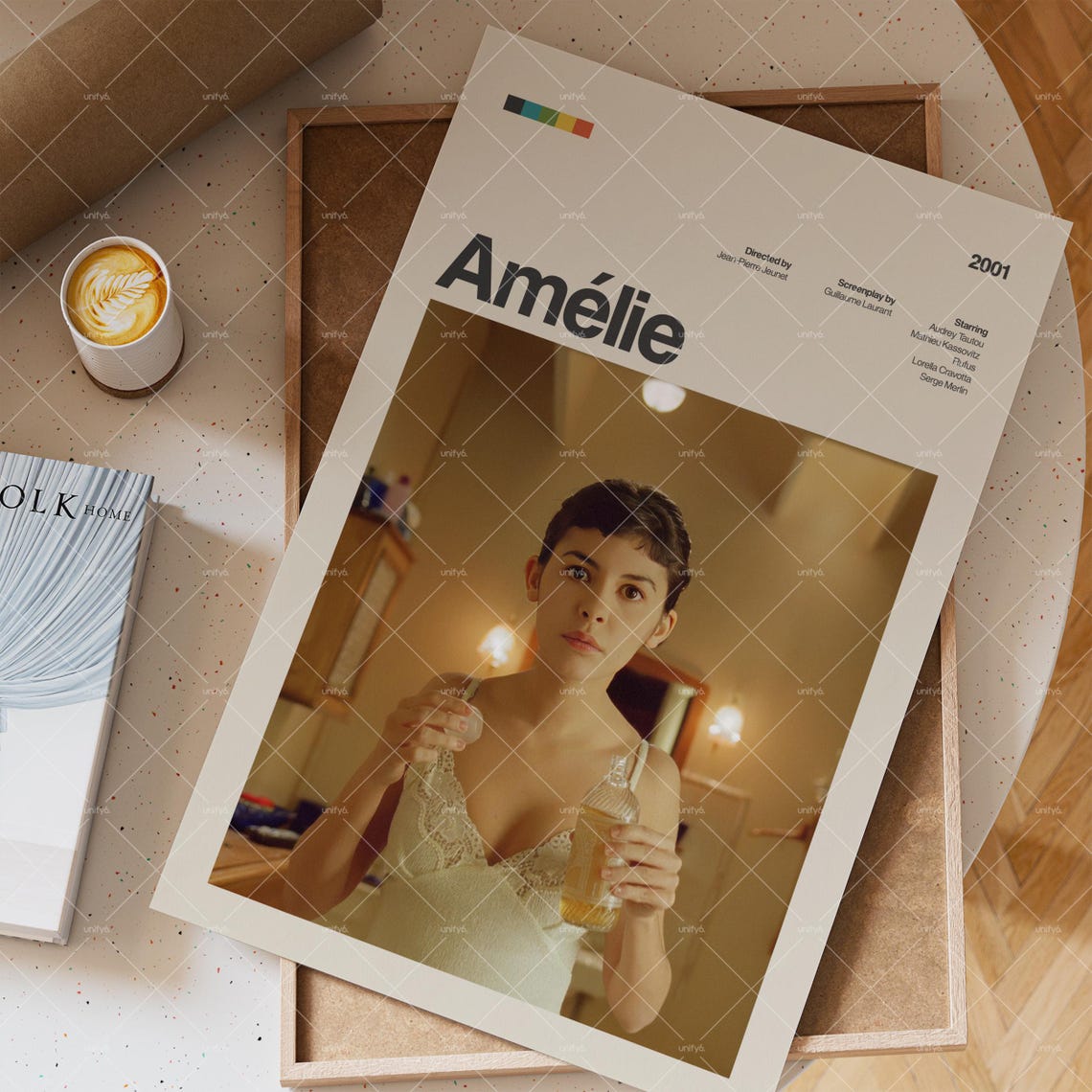 Amelie Vintage Retro Poster Amelie Movie Print Amelie Wall Art Retro Vintage Movie Poster Retro Movie Poster Amelie Movie Poster - Image 3
