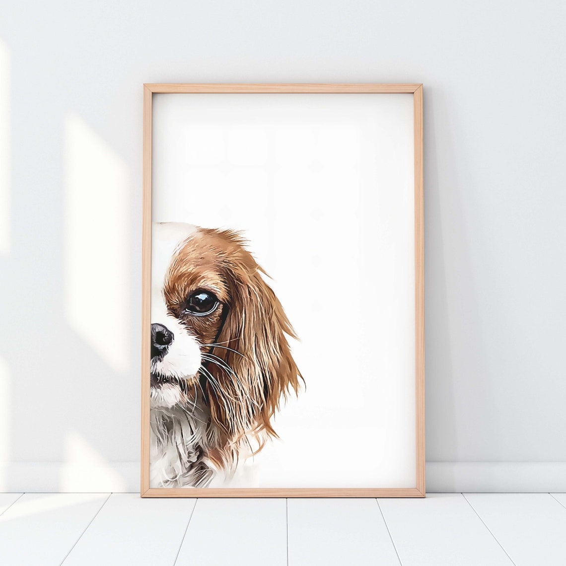 Custom Pet Portrait, Pet Memorial Art Print