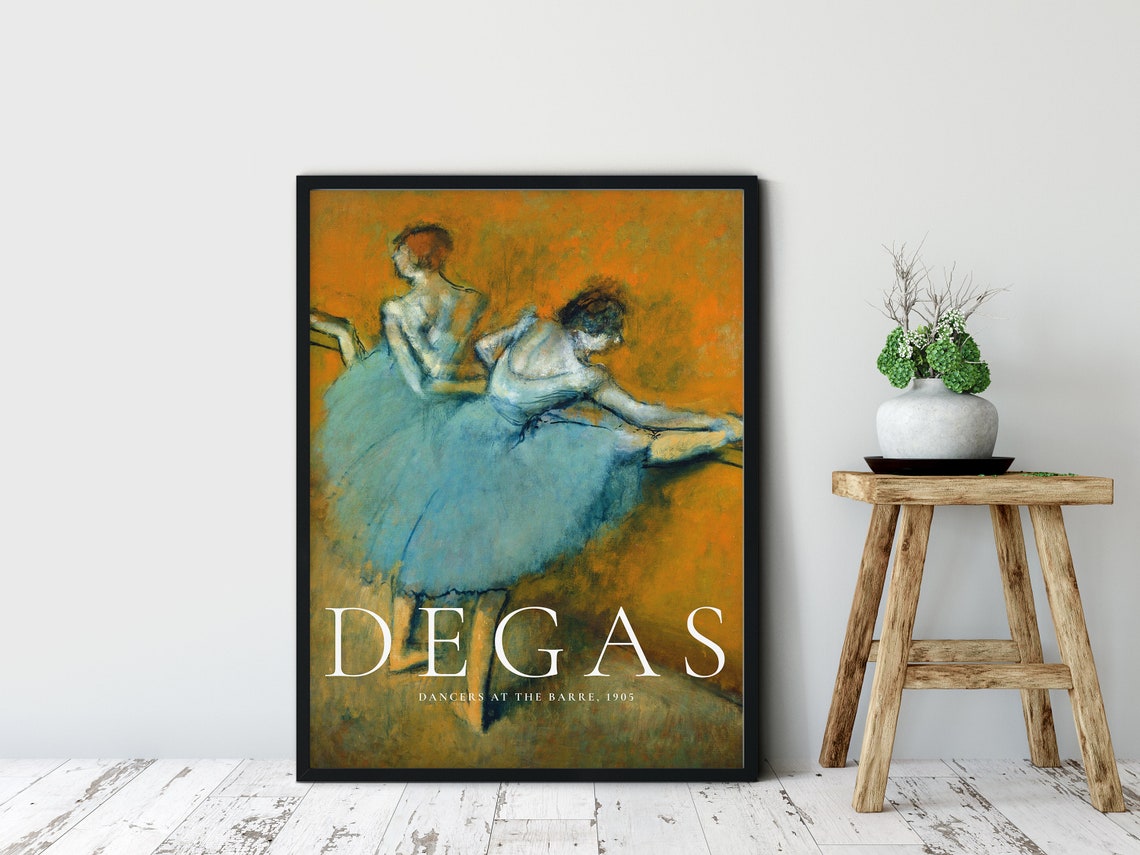Edgar Degas Dancers At The Barre, Ballet Poster